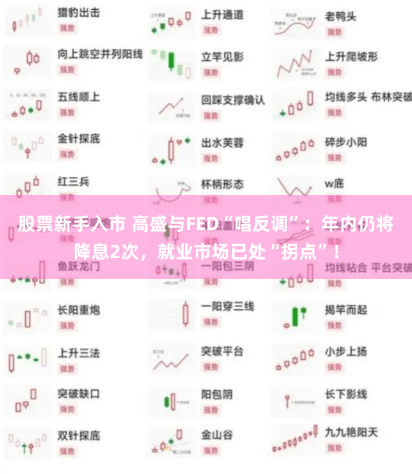 股票新手入市 高盛与FED“唱反调”：年内仍将降息2次，就业市场已处“拐点”！