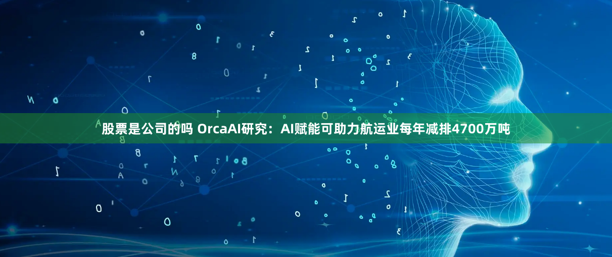 股票是公司的吗 OrcaAI研究：AI赋能可助力航运业每年减排4700万吨